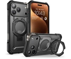 Supcase UB Grip Mag MagSafe dėklas skirtas Apple iPhone 17 Pro Max – juodos spalvos