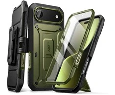 Supcase UB Pro dėklas skirtas Apple iPhone 17 Air – žalios spalvos