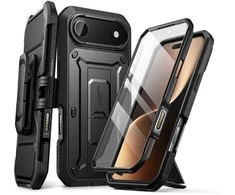 Supcase UB Pro dėklas skirtas Apple iPhone 17 Air – juodos spalvos