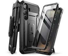 Supcase Unicorn Beetle Pro dėklas skirtas Samsung Galaxy S25 FE – juodos spalvos