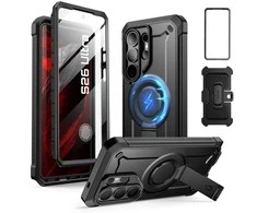 SupCase Unicorn Beetle Pro MAG MagSafe 2-set Samsung Galaxy S26 Ultra dėklas juodos spalvos