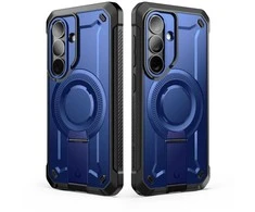 SupCase Unicorn Beetle Pro MAG MagSafe 2-set Samsung Galaxy S26 dėklas Cobalt