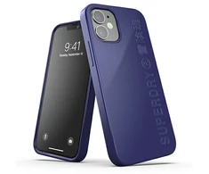 SUPERDRY SNAP DĖKLAS KOMPOSTUOJAMAS IPHONE 12 MINI NAVY Mėlynas