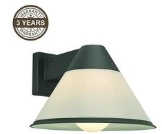 Sieninis šviestuvas Šviestuvas Domoletti ROCCO 39113, 60W, E27, IP44, juodas
