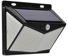 Sieninis šviestuvas Šviestuvas Domoletti SENS LK3301, 2W, IP44, baltas/juodas