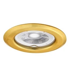 Šviestuvas įleidžiamas Kanlux Argus II, 10W, GU10, aukso