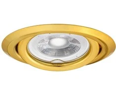Šviestuvas įleidžiamas Kanlux Argus II, 10W, GU10, aukso