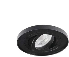 Šviestuvas įleidžiamas Kanlux Tiny Bord, 10W, GU10, juodas