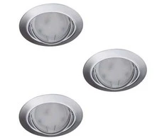 Šviestuvas įleidžiamas Kanlux Tribis 23847, 3x10W, GU10, pil
