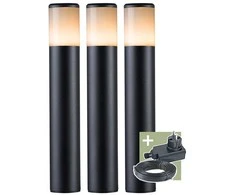 Šviestuvas Ludeco IVAN PL1033, 1W, LED, IP44, juodas