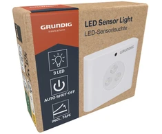 Sausintuvas ŠVIESTUVAS SU JUDESIO JUTIKLIU 3 LED LIGHT GRUNDIG 347370