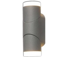 Sieninis šviestuvas Šviestuvas Tope SANO 4772007016778, 2x6W, LED, IP65