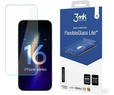 3MK FlexibleGlass Lite hibridinis stiklo ekrano apsauginis dėklas Apple iPhone 16 Pro Max telefonui