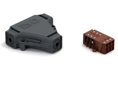 T-jungimas gelinis Etelec EV201D, 0.5-2.5 mm²,pilkas