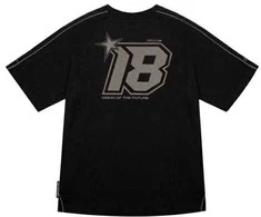 T-shirt Skinarma Delta XL juodos spalvos