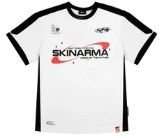 T-shirt Skinarma Halo XL baltos spalvos