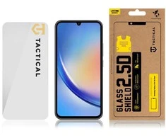 Tactical apsauginis stiklas Shield 2.5D skirtas Samsung Galaxy A34 5G skaidrus