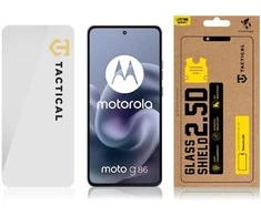Tactical Apsauginis stiklas Shield 2.5D skirtas Motorola G86 Clear