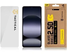 Tactical apsauginis stiklas Shield 2.5D skirtas Xiaomi Redmi Note 14 4G/5G skaidrus