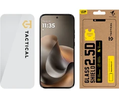 Tactical Apsauginis stiklas Shield 2.5D skirtas Motorola Moto G77 skaidrus