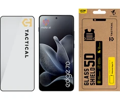 Tactical Apsauginis stiklas Shield 5D for Motorola Edge 70 Juodas