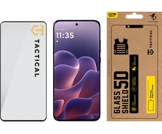 Tactical Apsauginis stiklas Shield 5D for Motorola Edge 70 Fusion Juodas