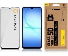 Tactical Apsauginis stiklas Shield 5D skirtas Samsung Galaxy A17 4G/5G juodos spalvos