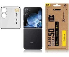 Tactical apsauginis stiklas Shield 5D skirtas Xiaomi Mix Flip juodos spalvos