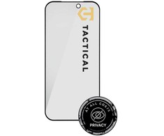 Tactical Apsauginis stiklas Shield Privacy Stealth 5D skirtas Apple iPhone 17 Pro Juodas
