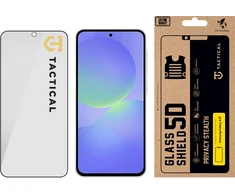 Tactical Apsauginis stiklas Shield Privacy Stealth 5D skirtas Samsung Galaxy A37 juodos spalvos