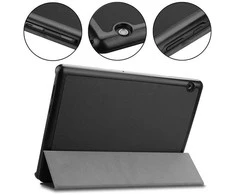 Tactical Book Tri Fold dėklas skirtas Apple iPad iPad Air 11 2024/Air 5 2022/Air 4 2020 juodos spalvos