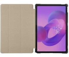 Tactical Book Tri Fold dėklas skirtas Lenovo Idea Tab 11 juodos spalvos