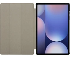 Tactical Book Tri Fold dėklas skirtas Samsung Galaxy Tab S9/S9 FE/S10 FE/S10 Lite juodos spalvos