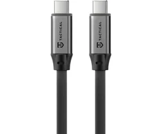 Tactical Fat Man 2.0 kabelis USB-C/USB-C 1m pilkos spalvos