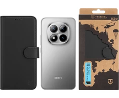 Tactical Field Notes dėklas skirtas Xiaomi Redmi Note 15 Pro+ juodos spalvos