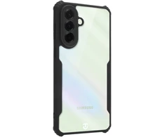 Tactical Quantum Stealth dėklas skirtas Samsung Galaxy A37 skaidrus/juodos spalvos