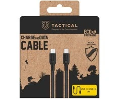 Tactical Stitch Thread kabelis USB-C/USB-C 1m juodos spalvos