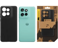 Tactical TPU dėklas skirtas Motorola Edge 60 Neo juodos spalvos