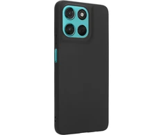 Tactical TPU dėklas skirtas Motorola Moto G57 Power juodos spalvos