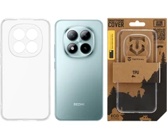 Tactical TPU dėklas skirtas Xiaomi Redmi Note 15 Pro skaidrus