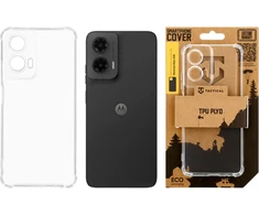 Tactical TPU Plyo dėklas skirtas Motorola G35 skaidrus