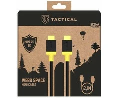 Tactical Webb Space HDMI 2.1 8K 2.1m juoda/geltona