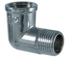 Tdm_Brass Alkūnė 210PC, TDM Brass, 3/4″, vidinis/išorinis sriegis