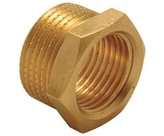 Tdm_Brass PERĖJ 600.58/114 1IN 1/4X1IN MF G (10)