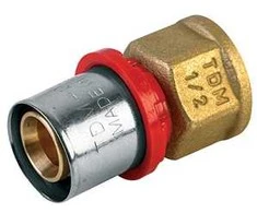 Tdm_Brass PRESUOJAMASIS ADAPTERIS (ART 1635; 26X¾”; V)