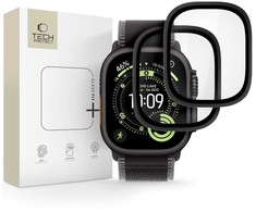 Tech-Protect 2-pack tempered glass for Apple Watch Ultra 49mm – juodas