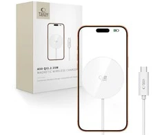Tech-Protect A50 MAGNETINIS MagSafe BELAIDIS ĮKROVIKLIS 25W QI2.2 Baltas