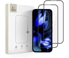 Tech-Protect Apsauginis stiklas Fit+ 2-pack Google Pixel 9A / 10A juoda