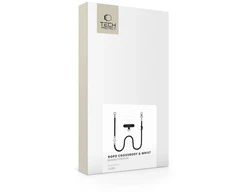 Tech-Protect C10S ROPE CROSSBODY & WRIST juodos spalvos/TITANO