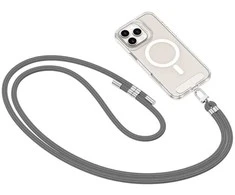 Tech-Protect C7S Rope Crossbody Strap Leash - pilka